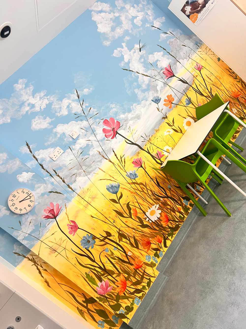 Neonatal Wall Mural Sml