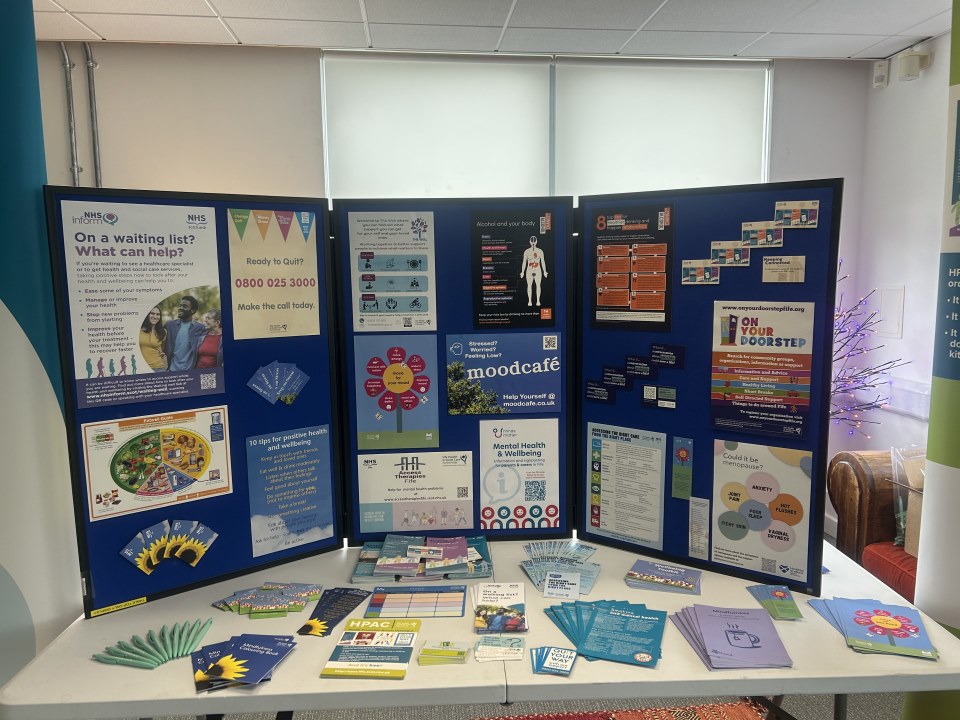 Social prescribing stand